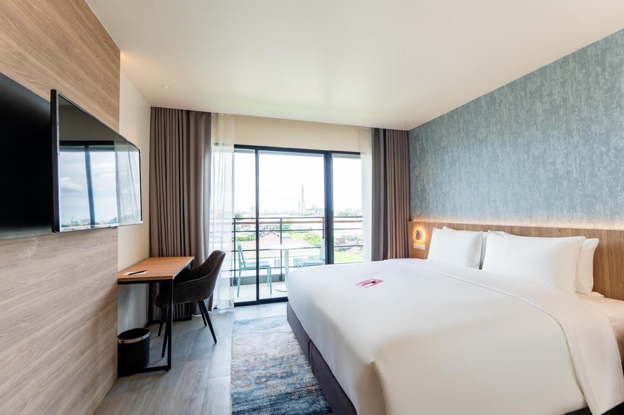 Glow Bangkok Riverside Chambre photo